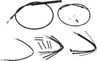 Burly Brand - Burly Brand Handlebar Cable/Line Install Kits - Black - B30-1242 - Image 1