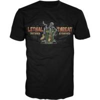Lethal Threat - Lethal Threat Tattooed and Trashed T-Shirt - LT20892L - Black - Large - Image 1
