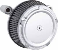 Arlen Ness - Arlen Ness Big Sucker Stage I Air Filter Kit with Cover - Beveled - Chrome - 50-847 - Image 2