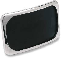 Drag Specialties - Drag Specialties Three-Bolt Style Small Radius License Plate Mount - Chrome - 7807-0114 - Image 1