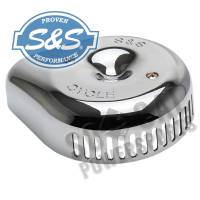 S&S Cycle - S&S Cycle Stealth Air Cleaner Covers - Slasher Teardrop - Chrome - 170-0532 - Image 2