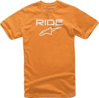 Alpinestars - Alpinestars Ride 2.0 Youth T-Shirt - 3038-72010-4020-XS - Orange/White - X-Small - Image 1