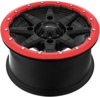 AMS - AMS Roll N 106 Beadlock Rings - 14in. - Red - 14B04 - Image 4