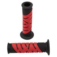Pro Grip - Pro Grip 719 Dual Density Road Grips Open End - Black/Red - 719BKRD - Image 1
