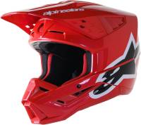 Alpinestars - Alpinestars S-M5 Corp Helmet - 8306423-3010-S - Bright Red Glossy - Small - Image 1