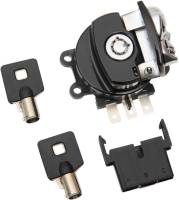 Drag Specialties - Drag Specialties Skull Ignition Switch - Gloss Black - 2106-0423 - Image 2