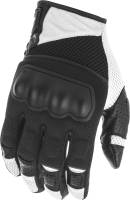 Fly Racing - Fly Racing CoolPro Force Gloves - 476-4121M - Black/White - Medium - Image 1