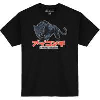 Icon - Icon High Speed Cat T-Shirt - 3030-23477 - Black - 3XL - Image 1