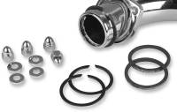 James Gasket - James Gasket Exhaust Port Gasket Kit - Stainless Steel Wire Gaskets and Chrome Acorn Nuts - 65324-83-KW1 - Image 2