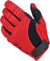 Biltwell Inc. - Biltwell Inc. Moto Gloves - GL-XSM-RW-BK - Red/Black/White - X-Small - Image 2