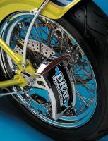 Drag Specialties - Drag Specialties Axle Mount Taillight/License Plate Mount - Half-Moon - Curved Vertical - P28-6141 - Image 2