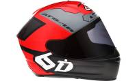 6D - 6D ATS-1R Wyman Helmet - 30-0739 - Red/Black - 2XL - Image 1