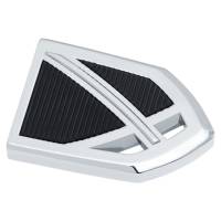 Kuryakyn - Kuryakyn Phantom Brake Pedal Pads - Chrome - 5764 - Image 1