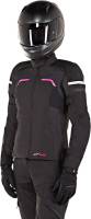 Alpinestars - Alpinestars Stella Hyper Drystar Womens Jacket - 3214718-1039-L - Black/Fuchsia - Large - Image 3