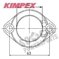 Kimpex - Kimpex Carburetor Adapter Mounting Flange - 07-100-05 - Image 2
