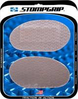 Stompgrip - Stompgrip Icon Profile Small Street Bike Tank Grips - Clear - 50-14-0002C - Image 1