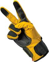 Biltwell Inc. - Biltwell Inc. Borrego Gloves - 1506-0701-306 - Gold/Black - 2XL - Image 5