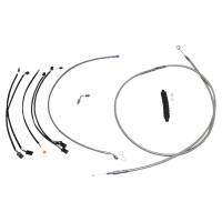 Magnum - Magnum Stainless Steel Handlebar Installation Kit with Chrome Fittings for 12-14in. Ape - 589961 - Image 1