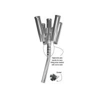 TACO Marine - TACO Olympic 5-Rod Holder Cluster - Image 4