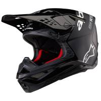 Alpinestars - Alpinestars Supertech S-M10 Flood Helmet - 8301023-1310-M - Black/Dark Gray Matte & Glossy - Medium - Image 1