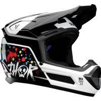 Thor - Thor Fleet Splat Youth Helmet - 0111-1692 - Splat Black - Small - Image 1