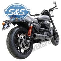 S&S Cycle - S&S Cycle Grand National Slip-On Muffler - 4in. - Black - 550-0703 - Image 2