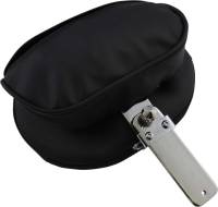 Drag Specialties - Drag Specialties The Convertible Ez Glide II Backrest with Built-In Rain Cover - Large - Smooth Backrest - 0822-0460 - Image 2