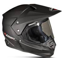 Zoan - Zoan Synchrony Duo-Sport Solid Snow Helmet with Double Lens Shield - XF-50-10322204 - Matte Black - Large - Image 1