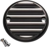Joker Machine - Joker Machine Points Cover - Finned - Black Anodized/Silver - 02-970-2 - Image 2