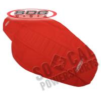 SDG - SDG 9-Pleat Gripper Seat Cover - Red/Red - 96343RR - Image 2