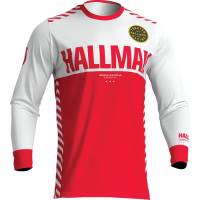 Thor - Thor Hallman Differ Slice Jersey - 2910-7137 - White/Red - 2XL - Image 1