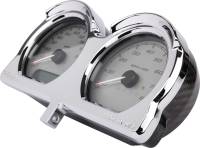 Thrashin Supply Company - Thrashin Supply Company Gauge Relocator - Chrome - TSC-2707-3 - Image 2