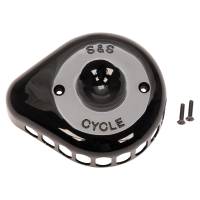 S&S Cycle - S&S Cycle Stealth Mini Tear-Drop Air Cleaner Cover - Black - 170-0367 - Image 1