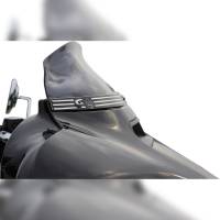 Klock Werks - Klock Werks Flare Windshield - 4in. - Dark Smoke - KWW-01-0405 - Image 1