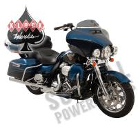 Klock Werks - Klock Werks Flare Windshield - 4in. - Dark Smoke - KWW-01-0405 - Image 2
