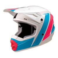 Z1R - Z1R Rise Evac Youth Helmet - 0111-1314 - Gloss White/Pink/Blue - Small - Image 1