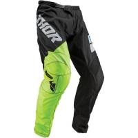 Thor - Thor Sector Shear Youth Pants - 2903-1654 - Black/Acid - 26 - Image 1