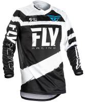 Fly Racing - Fly Racing F-16 Jersey (2018) - 371-920L - Black/White - Large - Image 1