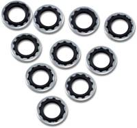 Drag Specialties - Drag Specialties 3/8in. Banjo Bolt Sealing Washers - 348014HC-3 - Image 1
