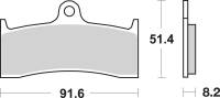 SBS - SBS Carbon Tech High-Performance Brake Pads - 676H.CT - Image 2