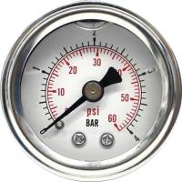 HardDrive - HardDrive Oil Pressure Gauge - 60 PSI - White - 169702 - Image 1