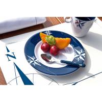 Marine Business - Marine Business Melamine Round Dessert Plate - NORTHWIND - 7" Set of 6 - Image 2