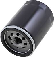 Drag Specialties - Drag Specialties Spin-On High Capacity Oil Filters with Nut- Black - 0712-0641 - Image 1
