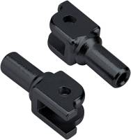 Biltwell Inc. - Biltwell Inc. Norman Footpeg Clevises - Black - 0107-1640-01 - Image 2