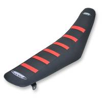 SDG - SDG 6-Rib Gripper Seat Cover - Black/Red Ribs - 95937RK - Image 1