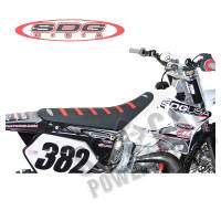 SDG - SDG 6-Rib Gripper Seat Cover - Black/Red Ribs - 95937RK - Image 2