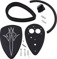 Baron Custom Accessories - Baron Custom Accessories Big Air Kit - Pinstripe Black - BA-2074-13B - Image 1