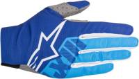 Alpinestars - Alpinestars Dune-2 Gloves - 3562618-7007-MD - Blue/Aqua - Medium - Image 1