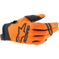 Alpinestars - Alpinestars Radar Youth Gloves - 3541821-41- XS - Orange/Black - X-Small - Image 1