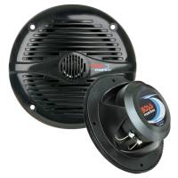 Boss Audio - Boss Audio MR50B 5.25" Round Marine Speakers - (Pair) Black - Image 1